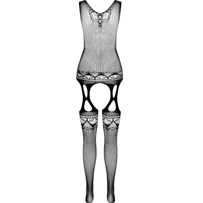 PASSION BS099 BODYSTOCKING NEGRO TALLA uNICA