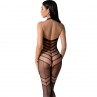 PASSION BS100 BODYSTOCKING NEGRO TALLA uNICA