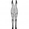 PASSION BS100 BODYSTOCKING NEGRO TALLA uNICA