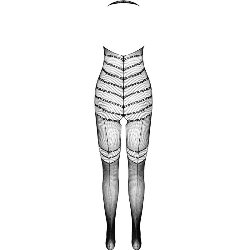 PASSION BS100 BODYSTOCKING NEGRO TALLA uNICA