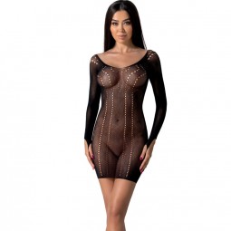 PASSION BS101 BODYSTOCKING NEGRO TALLA uNICA