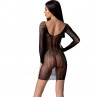 PASSION BS101 BODYSTOCKING NEGRO TALLA uNICA