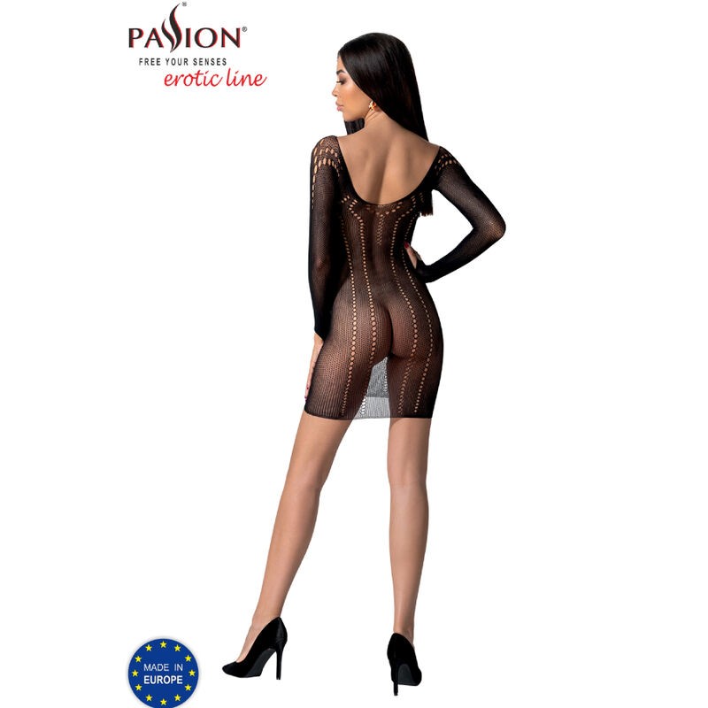PASSION BS101 BODYSTOCKING NEGRO TALLA uNICA