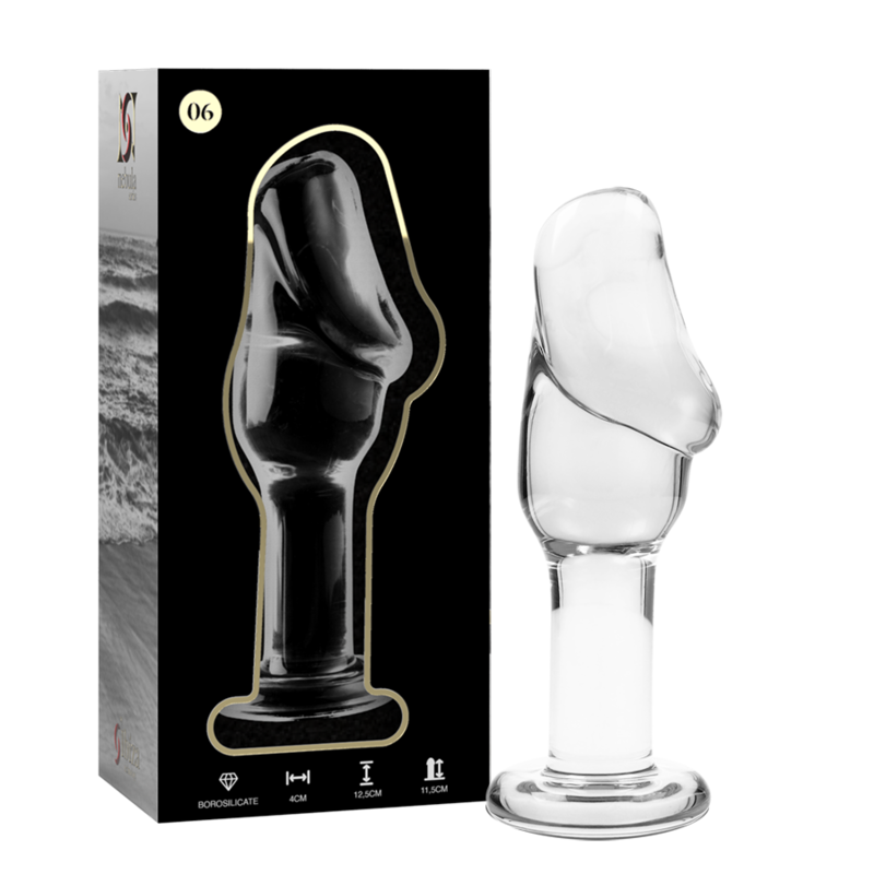 NEBULA SERIES BY IBIZA MODELO 6 PLUG CRISTAL TRANSPARENTE 125 CM O 4 CM