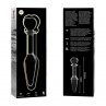 NEBULA SERIES BY IBIZA MODELO 7 PLUG CRISTAL TRANSPARENTE 135 CM O 3 CM