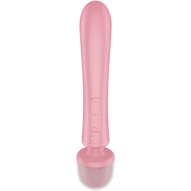 SATISFYER TRIPLE LOVER MASAJEADOR VIBRADOR RABBIT ROSA