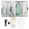 WOMANIZER LIBERTY 2 ESTIMULADOR SUCCIONADOR CLiTORIS VERDE CLARO