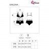 LIVCO CORSETTI FASHION DREZNA LC 90733 SUJETADOR PANTY NEGRO S M