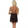 LIVCO CORSETTI FASHION MALVIAMI LC 90625 FALDA PANTY NEGRO L XL