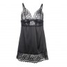 SUBBLIME BABYDOLL CON ESTAMPADO FLORAL PECHO NEGRO S M
