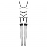 LIVCO CORSETTI FASHION THIARA LC 20213 SET BODY MEDIAS NEGRO L XL