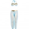 SUBBLIME SET DE LENCERIA INDIA STYLE AZUL L XL