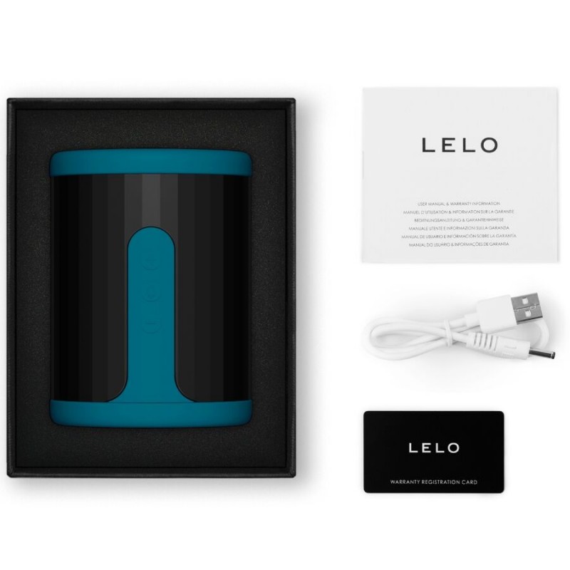 LELO F2S TEAL MASTURBADOR MASCULINO AZUL