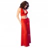 CHILIROSE CR 4857 SET TOP Y PANTALONES ROJO TALLA M