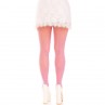 LEG AVENUE MEDIAS CON ABERTURAS CORAZON LAZOS ROSA
