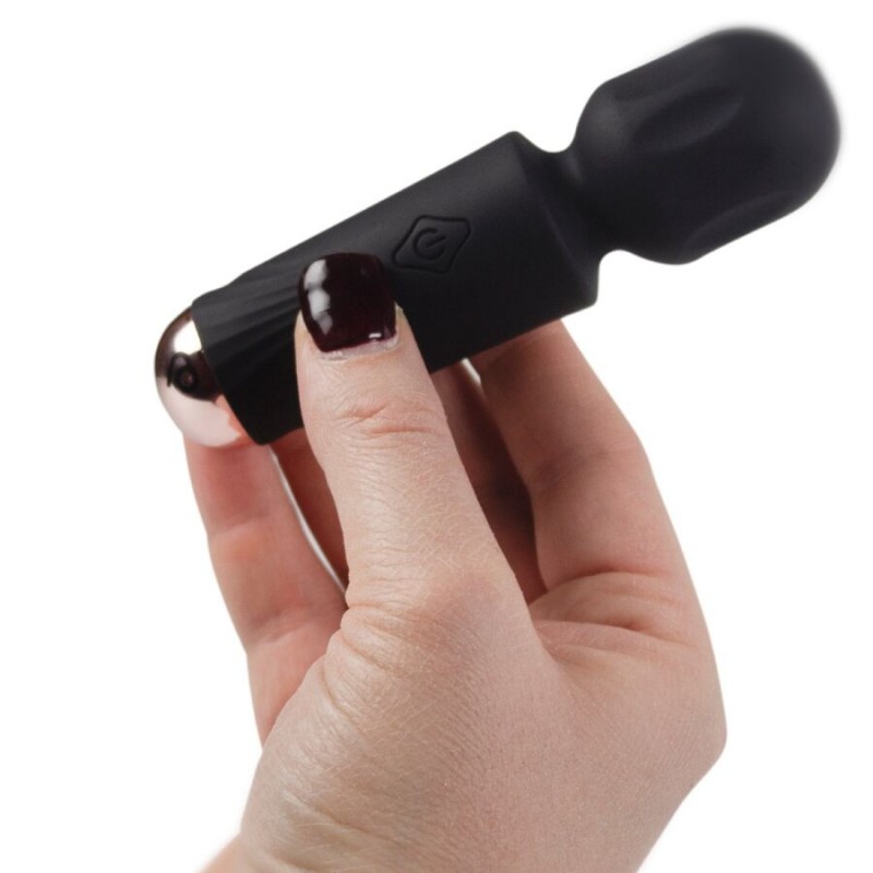 ROCKS OFF MINI WAND RECARGABLE 16 FUNCIONES NEGRO