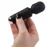 ROCKS OFF MINI WAND RECARGABLE 16 FUNCIONES NEGRO