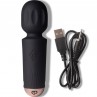 ROCKS OFF MINI WAND RECARGABLE 16 FUNCIONES NEGRO