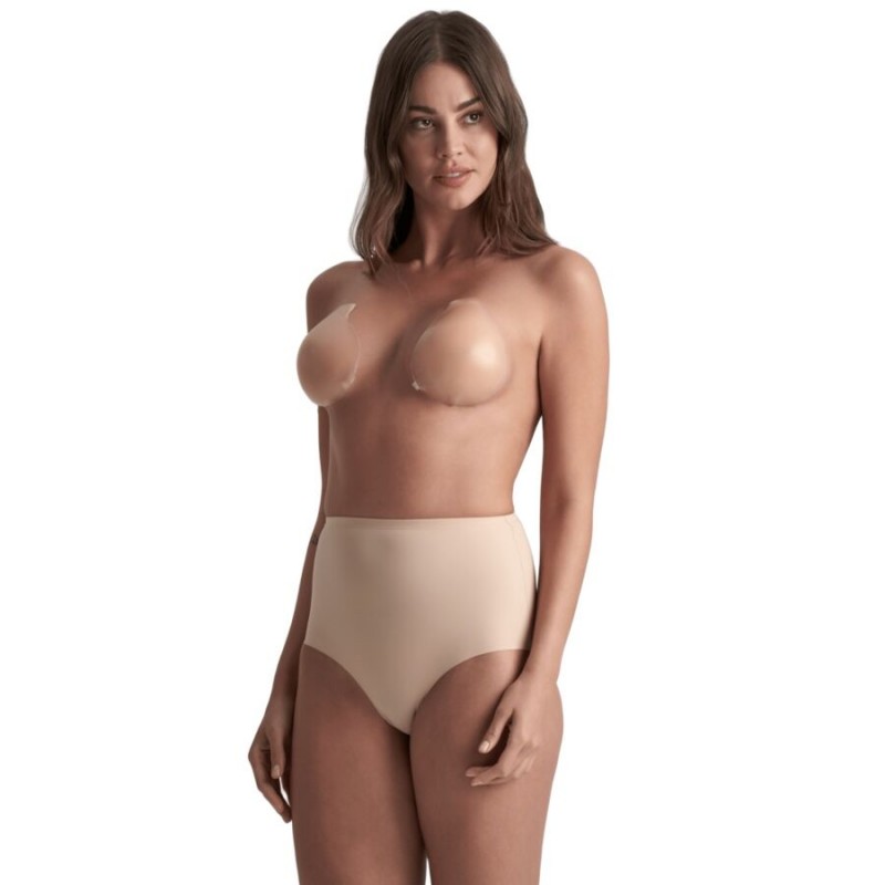 BYE BRA COPAS DE SILICONA BEIGE COPA A