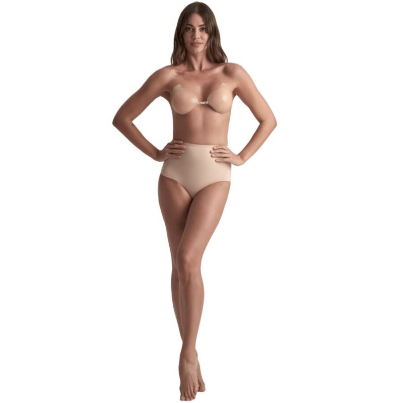 BYE BRA COPAS DE SILICONA BEIGE COPA A