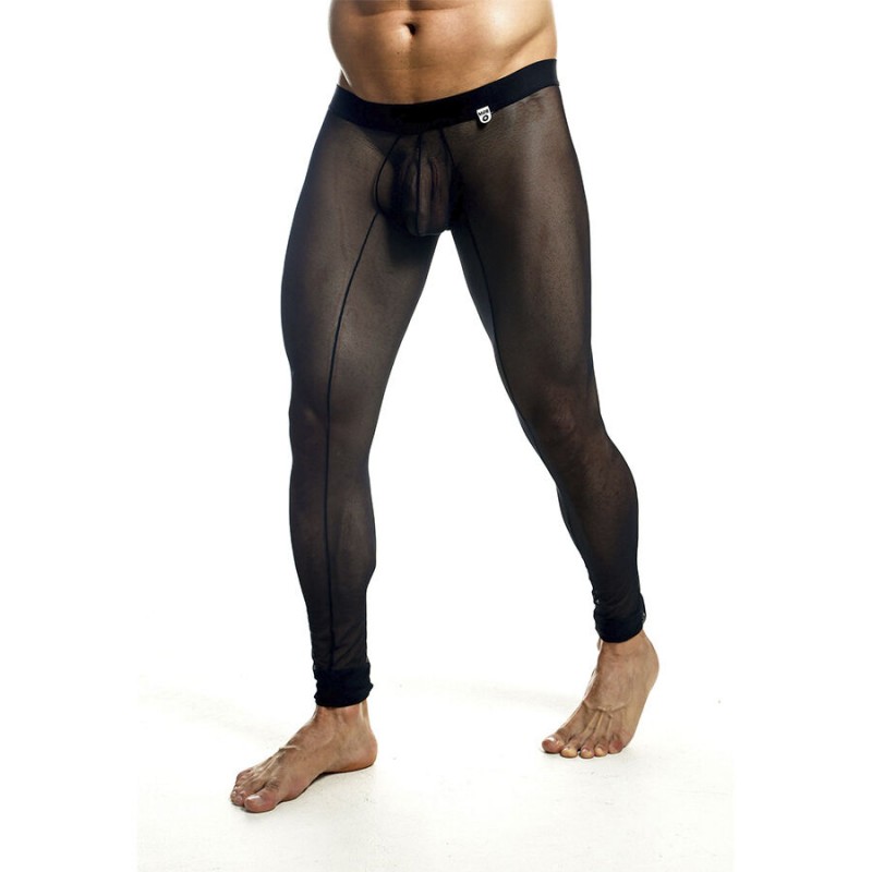 MOB MEDIAS DE MALLAS TRANSPARENTES NEGRAS TALLA M