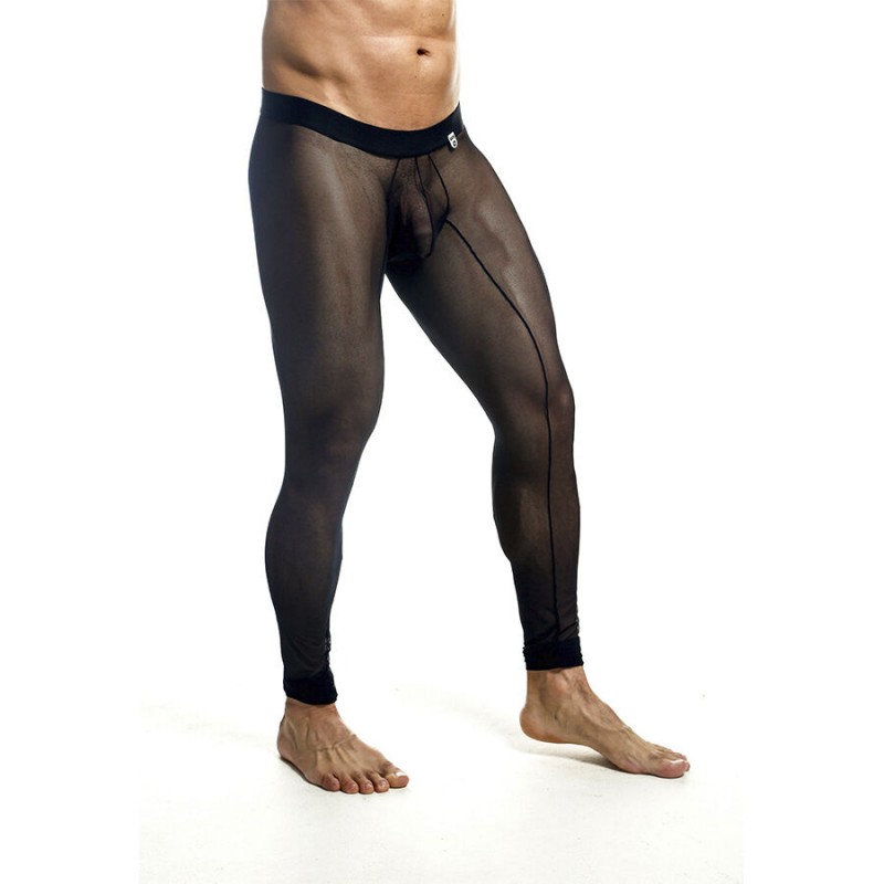 MOB MEDIAS DE MALLAS TRANSPARENTES NEGRAS TALLA M