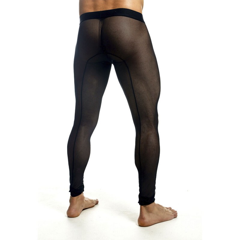 MOB MEDIAS DE MALLAS TRANSPARENTES NEGRAS TALLA M