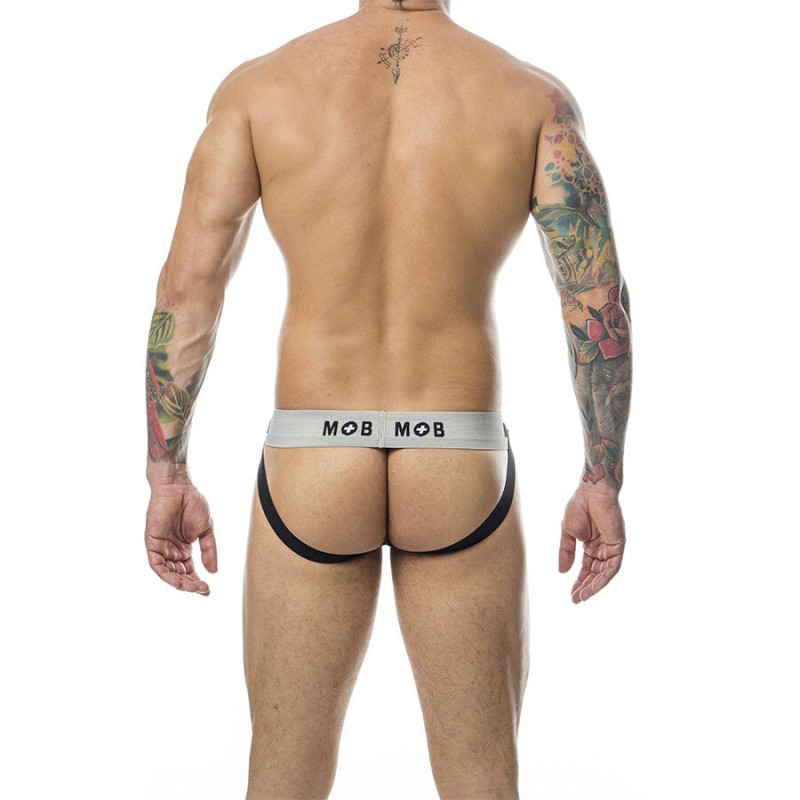 MOB JOCK CLASICO STRIPE BLANCO TALLA L