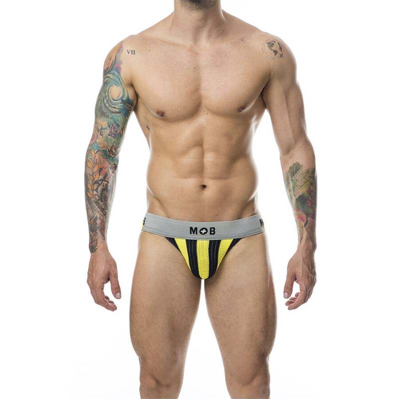 MOB JOCK CLASICO STRIPE AMARILLO TALLA L