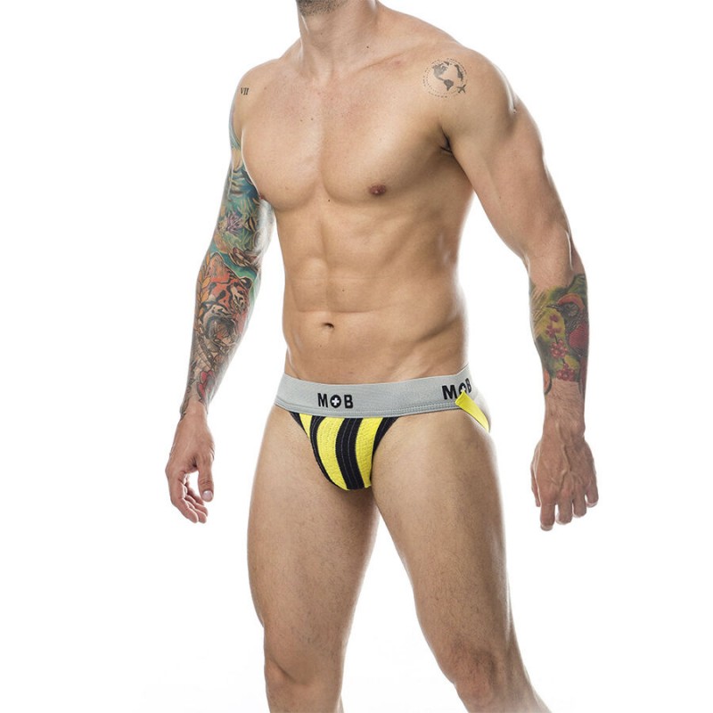 MOB JOCK CLASICO STRIPE AMARILLO TALLA L