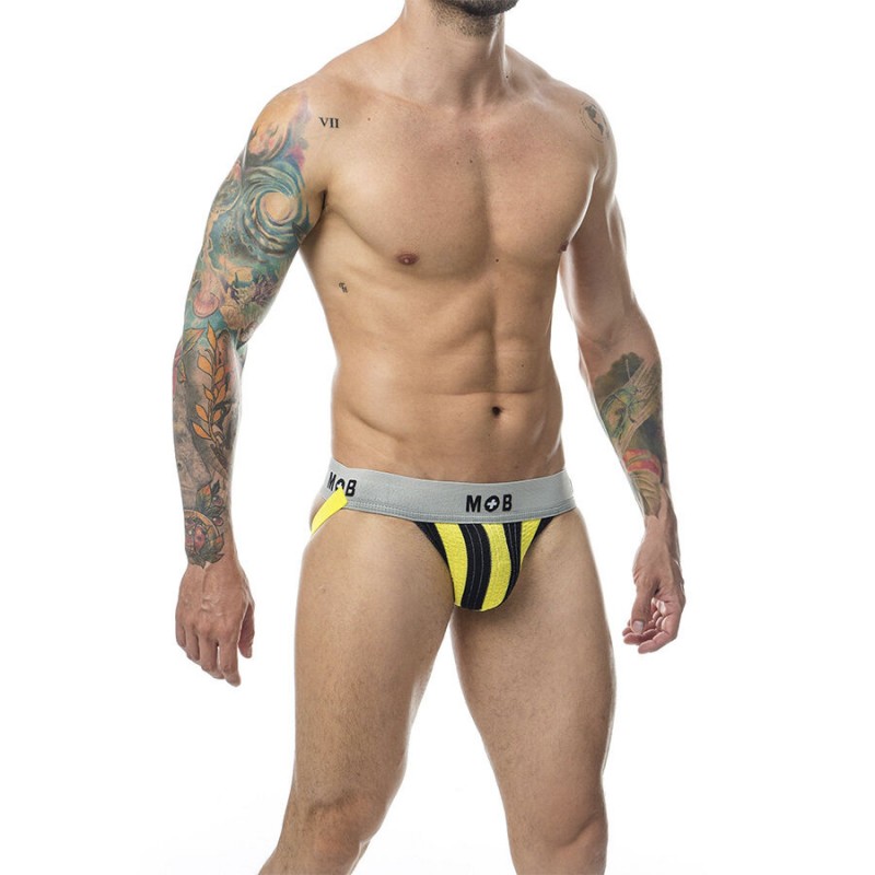 MOB JOCK CLASICO STRIPE AMARILLO TALLA L