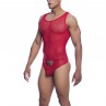MOB BODYSHEER TRANSPARTE ROJO TALLA L XL