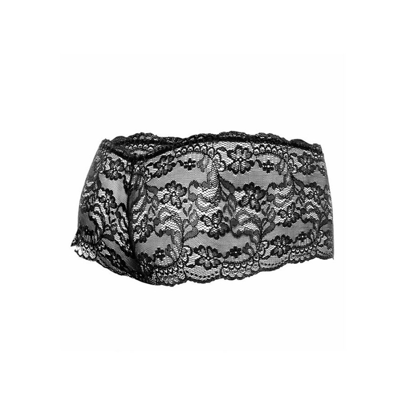 MOB BOXER ENCAJE NEGRO TALLA L XL