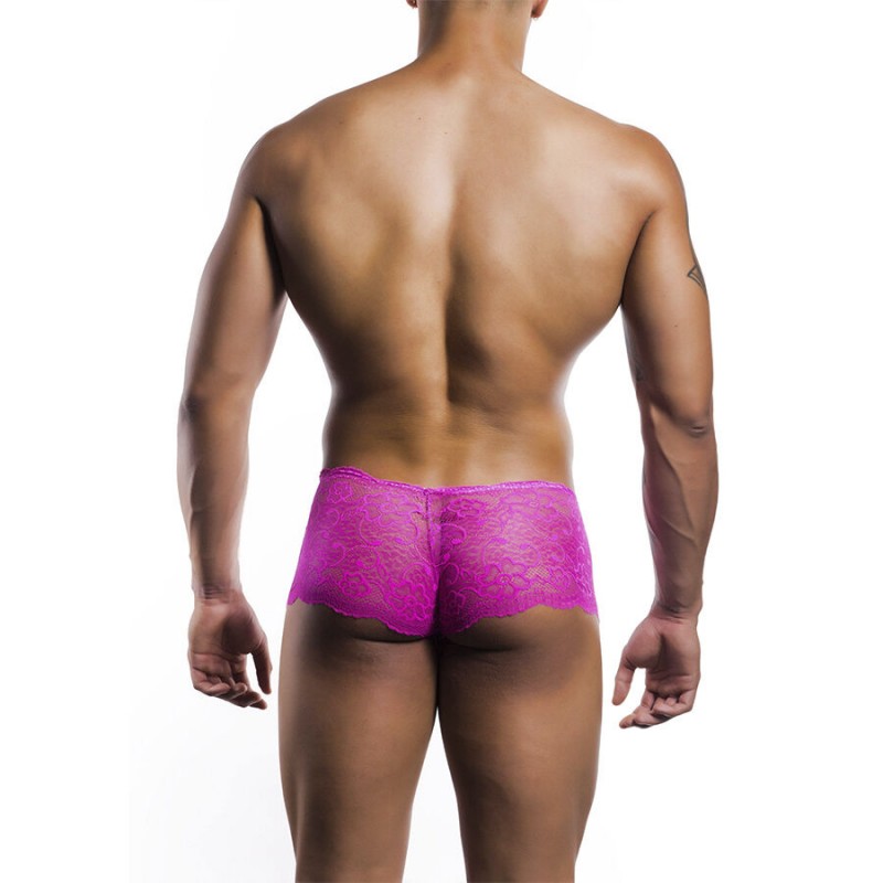 MOB BOXER ENCAJE ROSA TALLA L XL