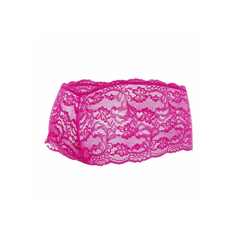 MOB BOXER ENCAJE ROSA TALLA L XL