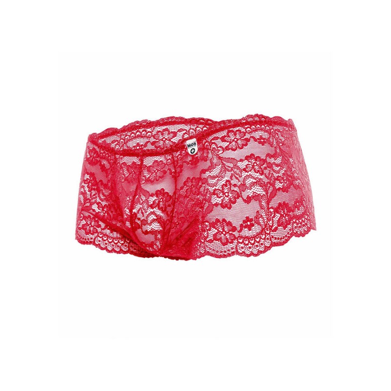 MOB BOXER ENCAJE ROJO TALLA L XL