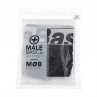 MOB TANGA NEGRO CON FORMA DE LAGRIMA TALLA L XL