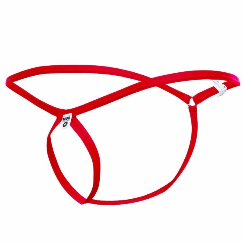 MOB TANGA ROJO CON FORMA DE LAGRIMA TALLA L XL