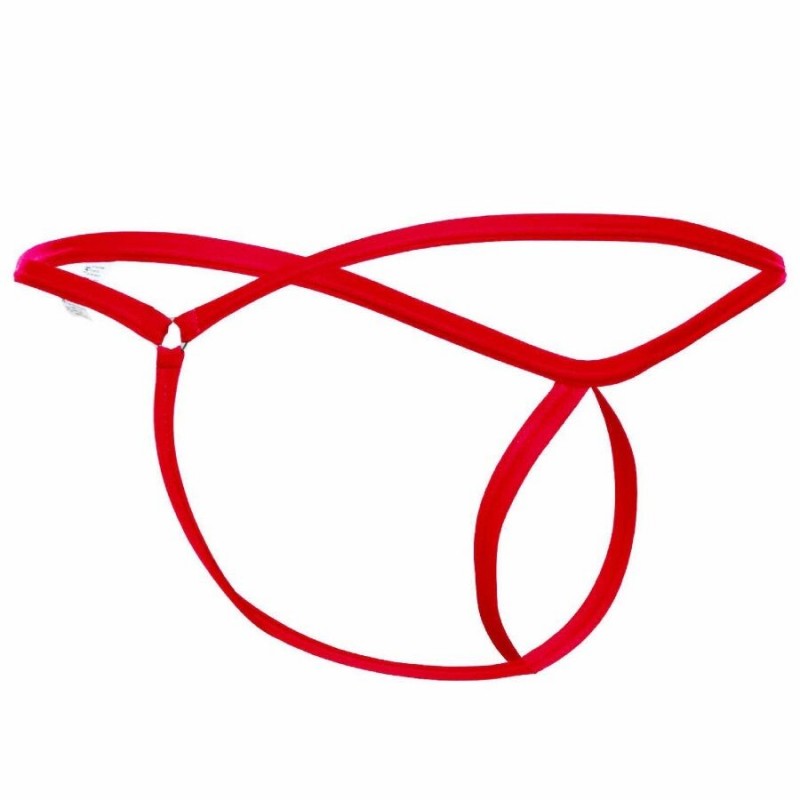MOB TANGA ROJO CON FORMA DE LAGRIMA TALLA L XL