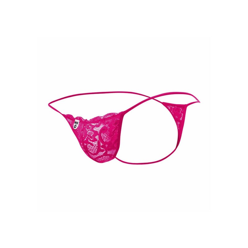 MOB TANGA DE ENCAJE ROSA TALLA L XL