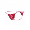 MOB TANGA DE ENCAJE ROJO TALLA L XL