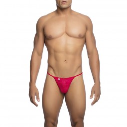 MOB V STRING DE MICROFIBRA ROJA TALLA L XL