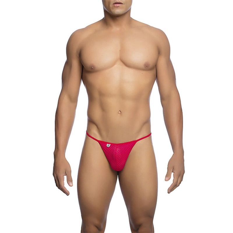 MOB V STRING DE MICROFIBRA ROJA TALLA L XL