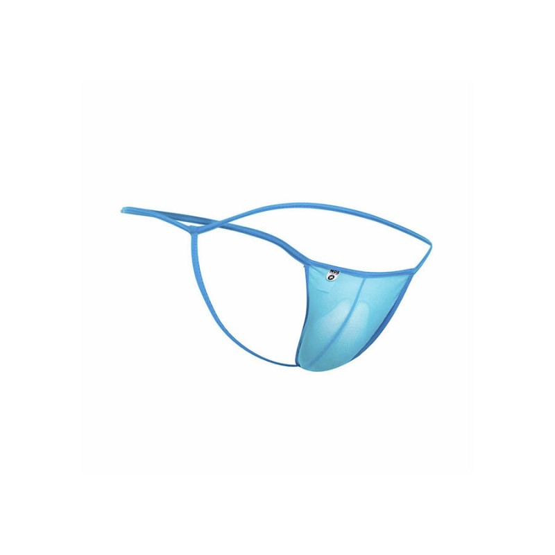MOB TANGA TRANSPARENTE CON FORMA DE T AQUA TALLA S M