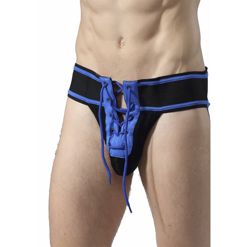 MOB FETISH JOCKSTRAP FuTBOL AZUL TALLA L
