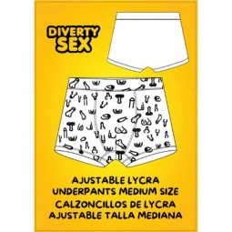 DIABLO PICANTE CALZONCILLO PENES TALLA MEDIANA