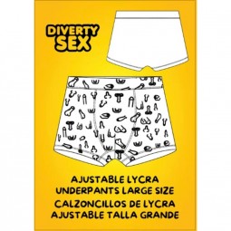 DIABLO PICANTE CALZONCILLO PENES TALLA GRANDE