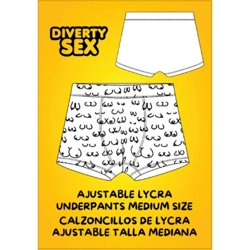 DIABLO PICANTE CALZONCILLO TETAS TALLA MEDIANA
