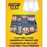 DIABLO PICANTE CALZONCILLO CULO TALLA MEDIANA