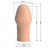 PRETTY LOVE HUEL FUNDA PARA PENE COLOR NATURAL